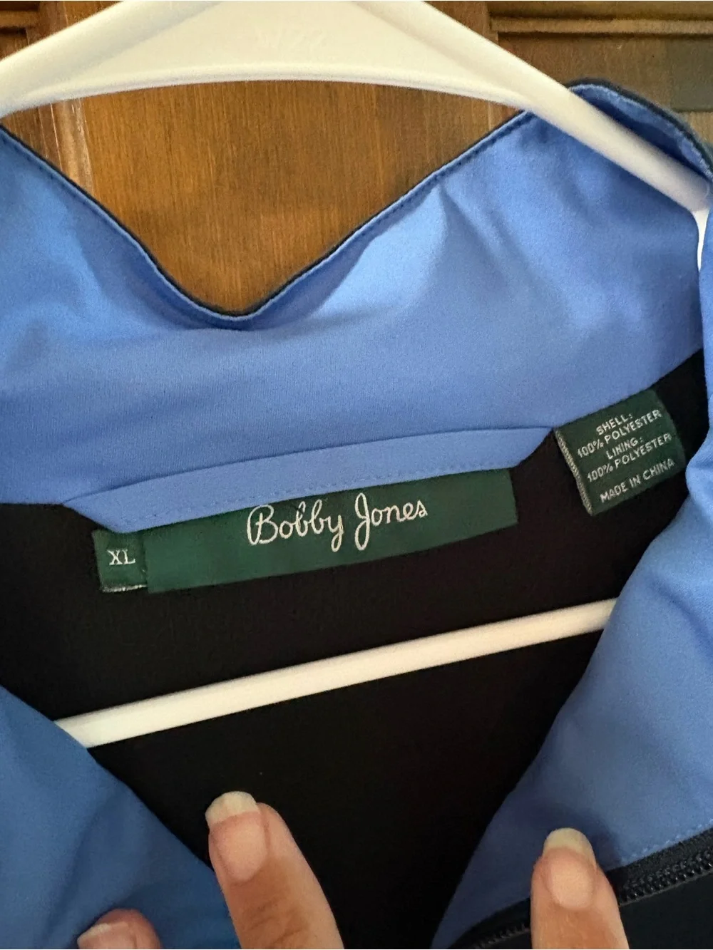 Bobby Jones golf pullover jacket